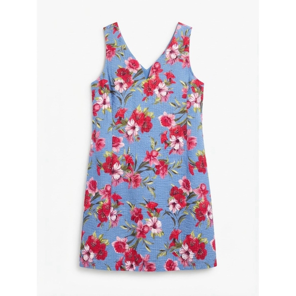Womens Tommy Bahama Dress M Floral Tropical Summer Golf Preppy Colorful Beach